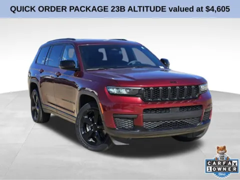 Red 2023 Jeep Grand Cherokee L Altitude for sale in Broken Arrow, OK