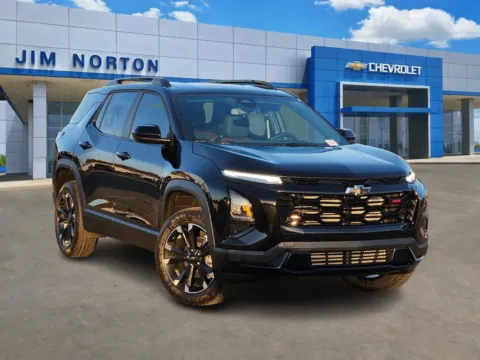 Black 2026 Chevrolet Equinox RS for sale in Broken Arrow, OK