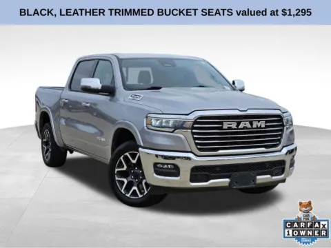 Silver 2025 Ram 1500 Laramie for sale in Broken Arrow, OK