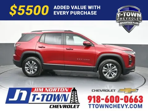 Red 2026 Chevrolet Equinox LT for sale in Tulsa, OK