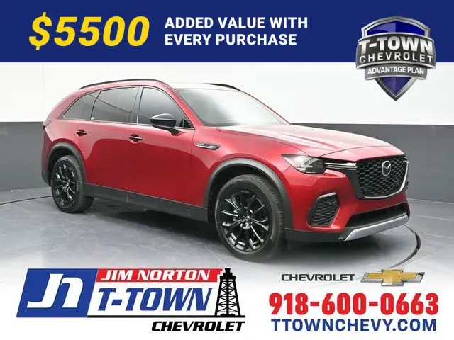 Red 2025 Mazda CX-70 3.3 Turbo Premium Plus for sale in Tulsa, OK