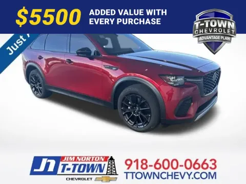 Red 2025 Mazda CX-70 3.3 Turbo Premium Plus for sale in Tulsa, OK