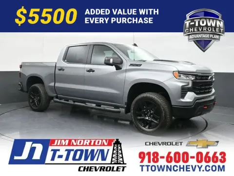 Gray 2026 Chevrolet Silverado 1500 LT Trail Boss for sale in Tulsa, OK