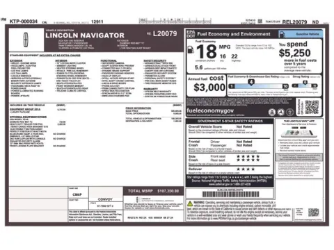 Another view of 2024 Lincoln Navigator Reserve for sale in Tulsa, OK at Jim Norton T-Town Chevrolet