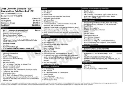 Another view of 2021 Chevrolet Silverado 1500 Custom for sale in Tulsa, OK at Jim Norton T-Town Chevrolet