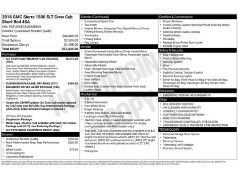 Another view of 2018 GMC Sierra 1500 SLT for sale in Tulsa, OK at Jim Norton T-Town Chevrolet