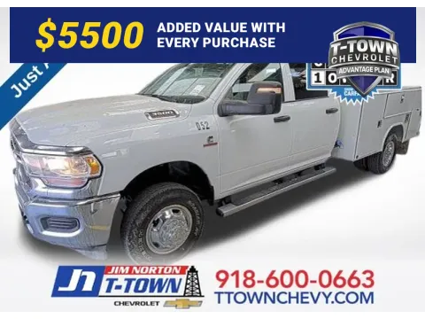 White 2024 Ram 3500 Tradesman for sale in Tulsa, OK
