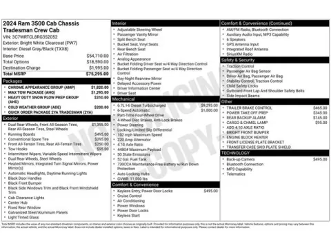 Photos of 2024 Ram 3500 Tradesman for sale in Tulsa, OK at Jim Norton T-Town Chevrolet