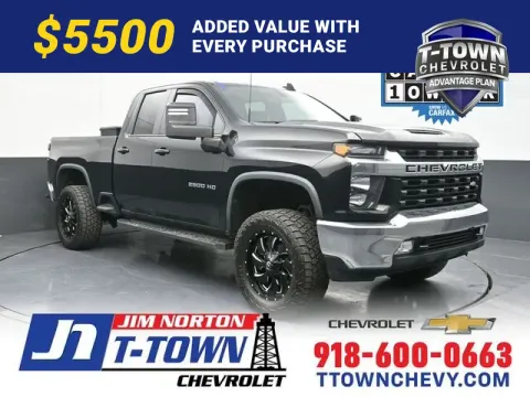 Black 2022 Chevrolet Silverado 2500HD LT for sale in Tulsa, OK