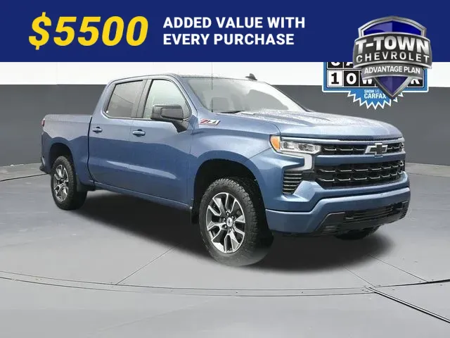 Blue 2024 Chevrolet Silverado 1500 RST for sale in Tulsa, OK
