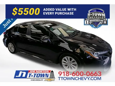 Black 2023 Toyota Corolla LE for sale in Tulsa, OK