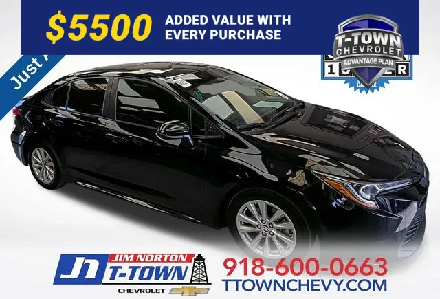 Black 2023 Toyota Corolla LE for sale in Tulsa, OK