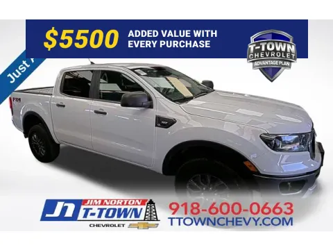 White 2023 Ford Ranger XLT for sale in Tulsa, OK