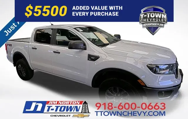 White 2023 Ford Ranger XLT for sale in Tulsa, OK