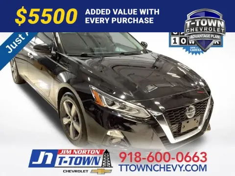 Black 2022 Nissan Altima 2.5 SL for sale in Tulsa, OK