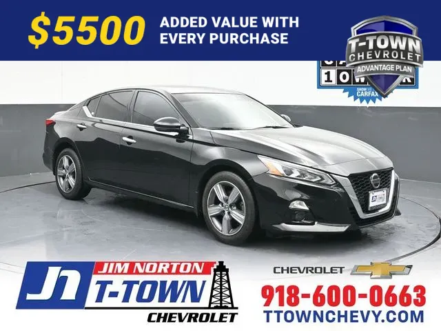 Black 2022 Nissan Altima 2.5 SL for sale in Tulsa, OK