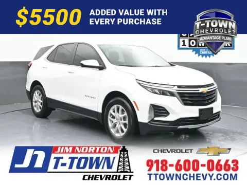White 2024 Chevrolet Equinox LT for sale in Tulsa, OK