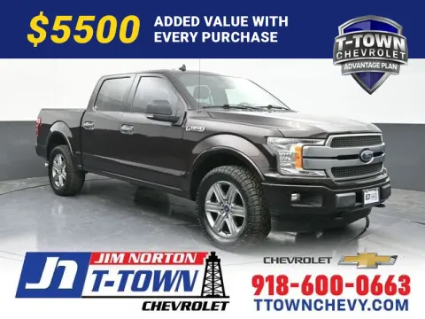 Red 2018 Ford F-150 XLT for sale in Tulsa, OK