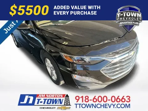 Black 2024 Chevrolet Malibu LT for sale in Tulsa, OK