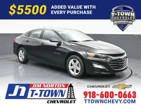 Black 2024 Chevrolet Malibu LT for sale in Tulsa, OK