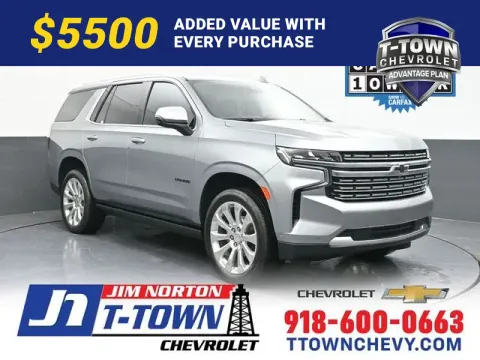 Gray 2023 Chevrolet Tahoe Premier for sale in Tulsa, OK