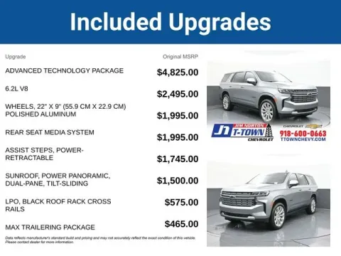 More photos of 2023 Chevrolet Tahoe Premier at Jim Norton T-Town Chevrolet, OK