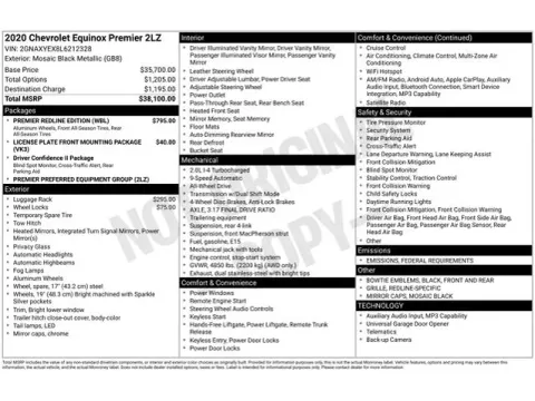 Another view of 2020 Chevrolet Equinox Premier for sale in Tulsa, OK at Jim Norton T-Town Chevrolet