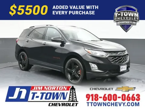 Black 2020 Chevrolet Equinox Premier for sale in Tulsa, OK