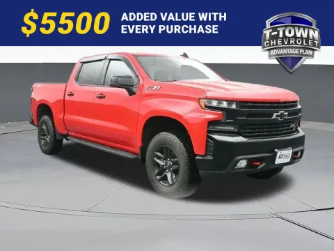Red 2021 Chevrolet Silverado 1500 LT Trail Boss for sale in Tulsa, OK