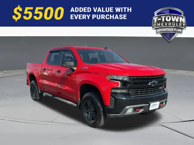 Red 2021 Chevrolet Silverado 1500 LT Trail Boss for sale in Tulsa, OK