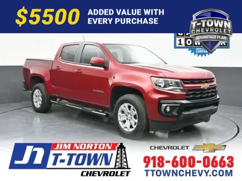 Red 2022 Chevrolet Colorado LT for sale in Tulsa, OK