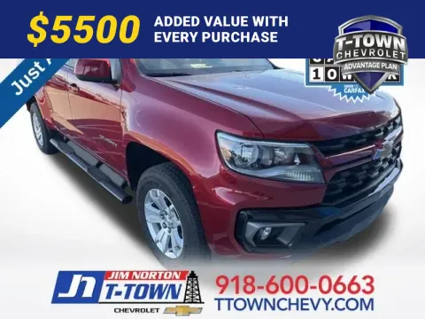 Red 2022 Chevrolet Colorado LT for sale in Tulsa, OK
