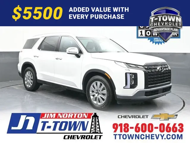 White 2025 Hyundai Palisade SEL for sale in Tulsa, OK