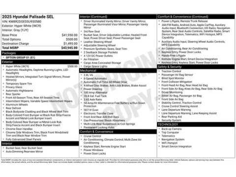 Another view of 2025 Hyundai Palisade SEL for sale in Tulsa, OK at Jim Norton T-Town Chevrolet