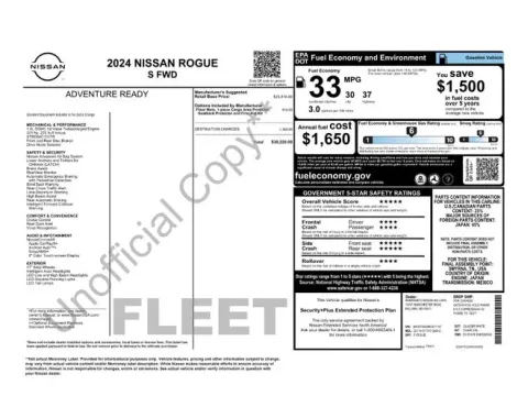 Photos of 2024 Nissan Rogue S for sale in Tulsa, OK at Jim Norton T-Town Chevrolet