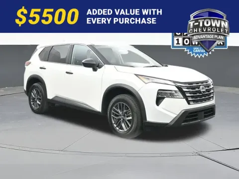 White 2024 Nissan Rogue S for sale in Tulsa, OK