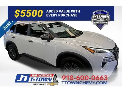 White 2024 Nissan Rogue S for sale in Tulsa, OK