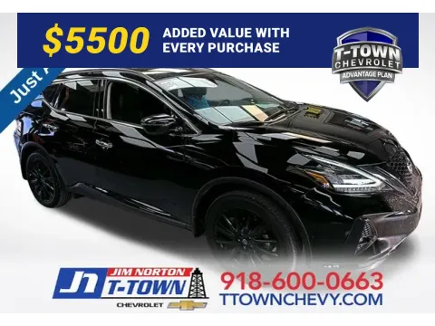 Black 2024 Nissan Murano SV for sale in Tulsa, OK