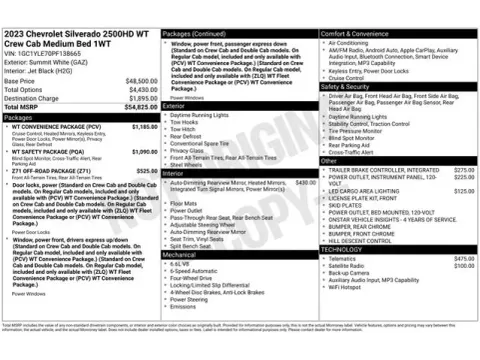 Another view of 2023 Chevrolet Silverado 2500HD Work Truck for sale in Tulsa, OK at Jim Norton T-Town Chevrolet