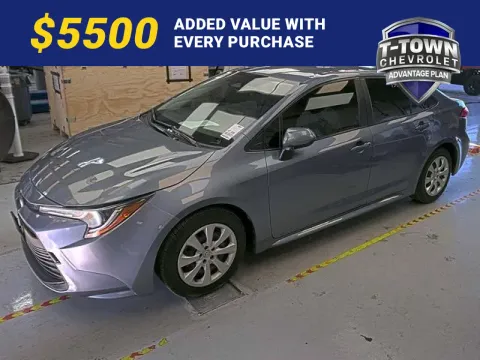 Blue 2023 Toyota Corolla LE for sale in Tulsa, OK