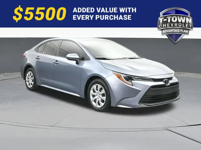 Blue 2023 Toyota Corolla LE for sale in Tulsa, OK