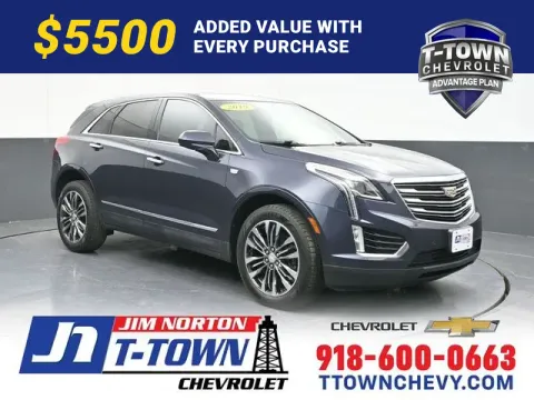 Blue 2019 Cadillac XT5 Premium Luxury for sale in Tulsa, OK