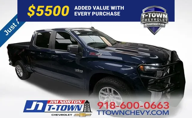 Blue 2019 Chevrolet Silverado 1500 LT for sale in Tulsa, OK