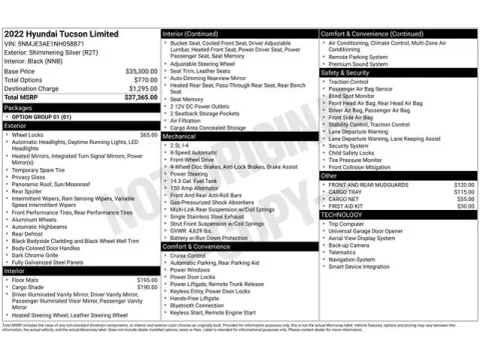 Photos of 2022 Hyundai Tucson Limited for sale in Tulsa, OK at Jim Norton T-Town Chevrolet