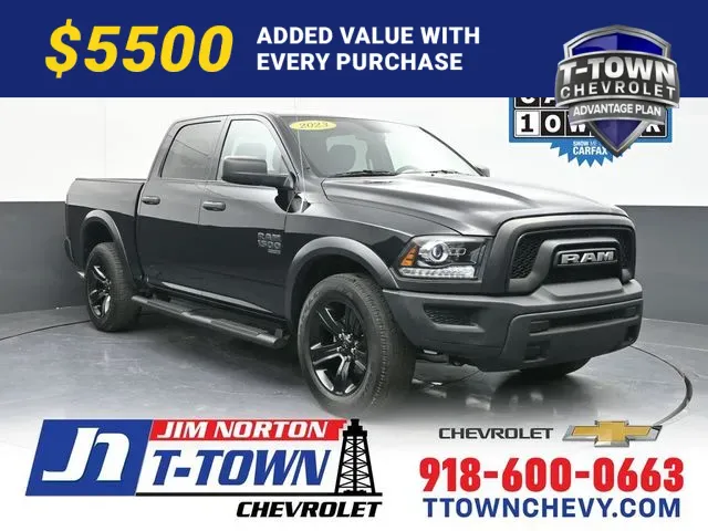 Black 2023 Ram 1500 Classic Warlock for sale in Tulsa, OK