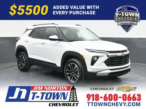 White 2026 Chevrolet TrailBlazer LT for sale in Tulsa, OK