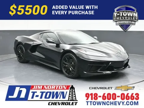 Black 2026 Chevrolet Corvette Stingray for sale in Tulsa, OK