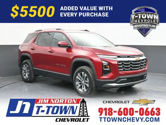 Red 2026 Chevrolet Equinox LT for sale in Tulsa, OK