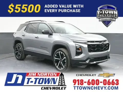 Gray 2026 Chevrolet Equinox RS for sale in Tulsa, OK