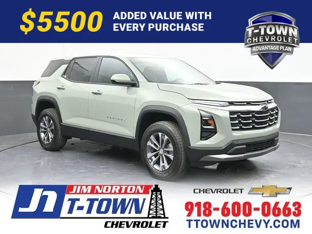 Green 2026 Chevrolet Equinox LT for sale in Tulsa, OK